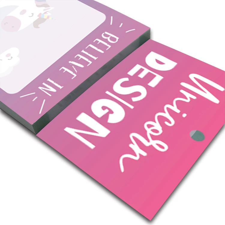 
Eco Friendly Customizable Cute Fridge Magnetic Memo Pad With Pen 