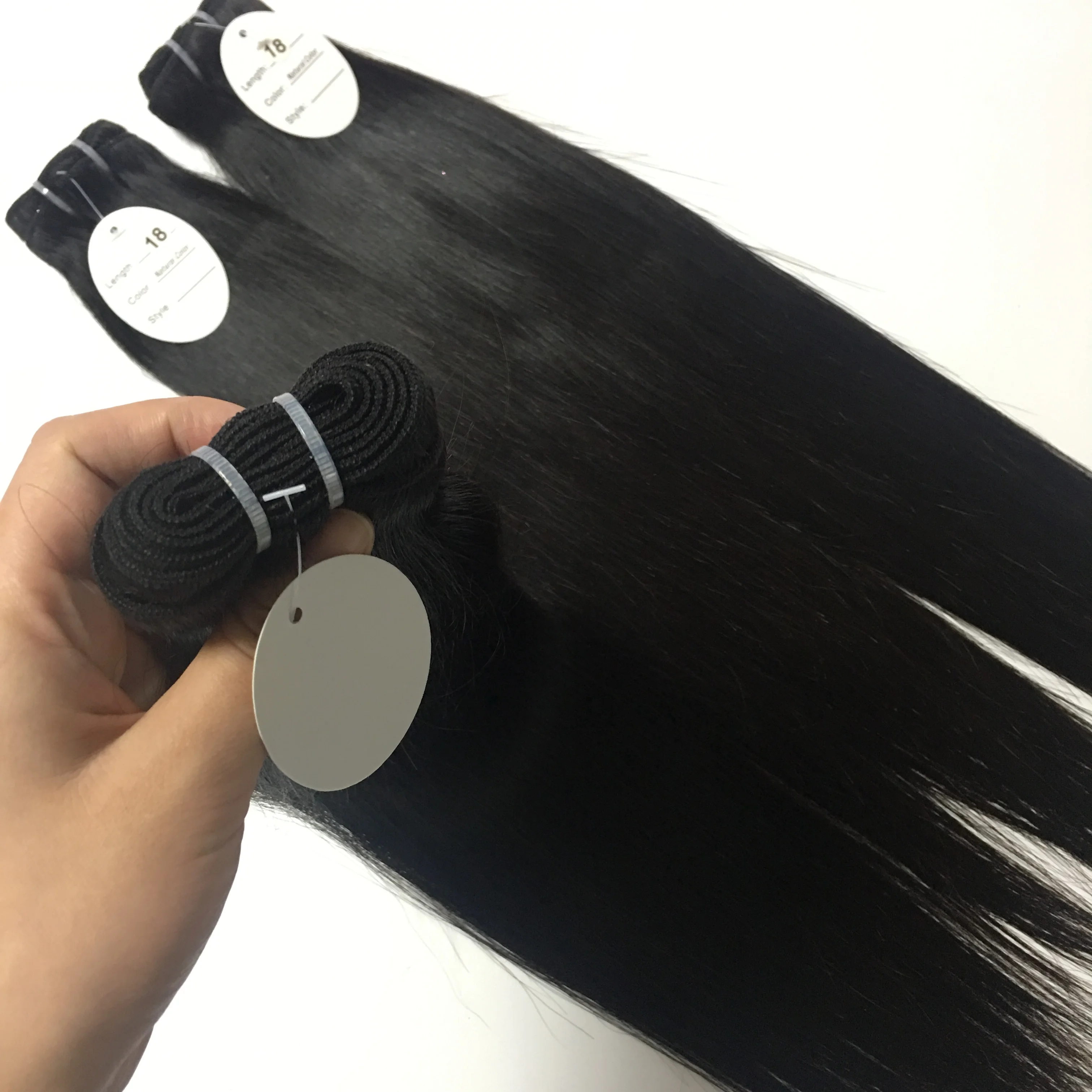 

Good quality raw hair sample straight body wave wholesale hair vendor guangzhou