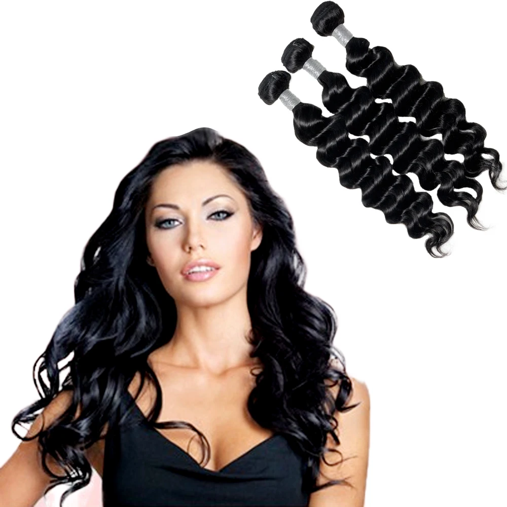 

Exotic wave raw 100% virgin 30 inch black cuticle aligned bundles deals sample hair vendors