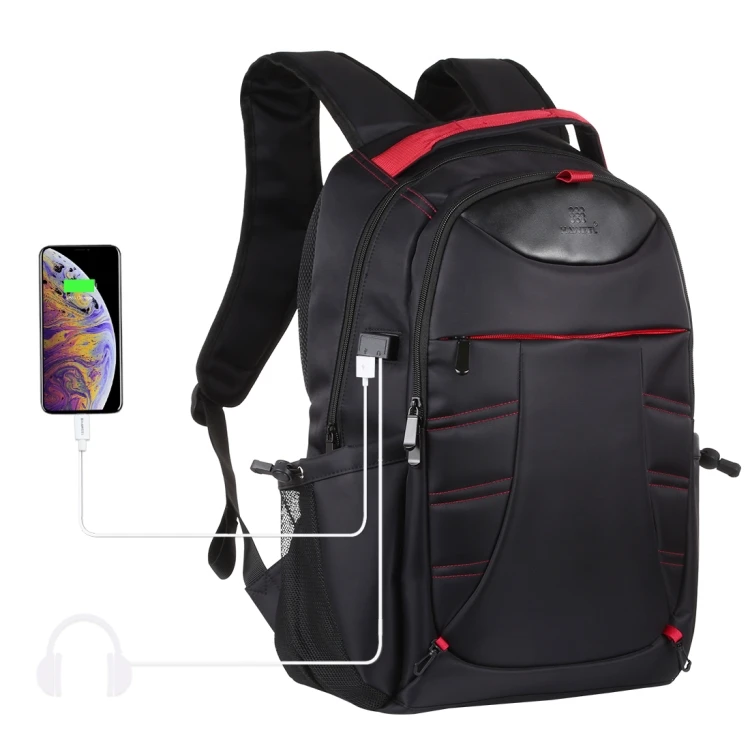 

HAWEEL Foldable Removable Outdoor Portable Dual Shoulders Laptop Backpack, Black