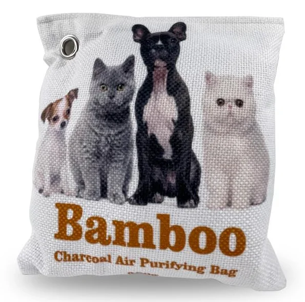 

bamboo charcoal air purifying bag 200g pack naturally freshen air house edition odor remover