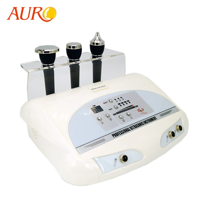 

AU-8205 factory price for 1 mhz and 3 mhz ultrasound/ultrasonic therapy beauty machine, White