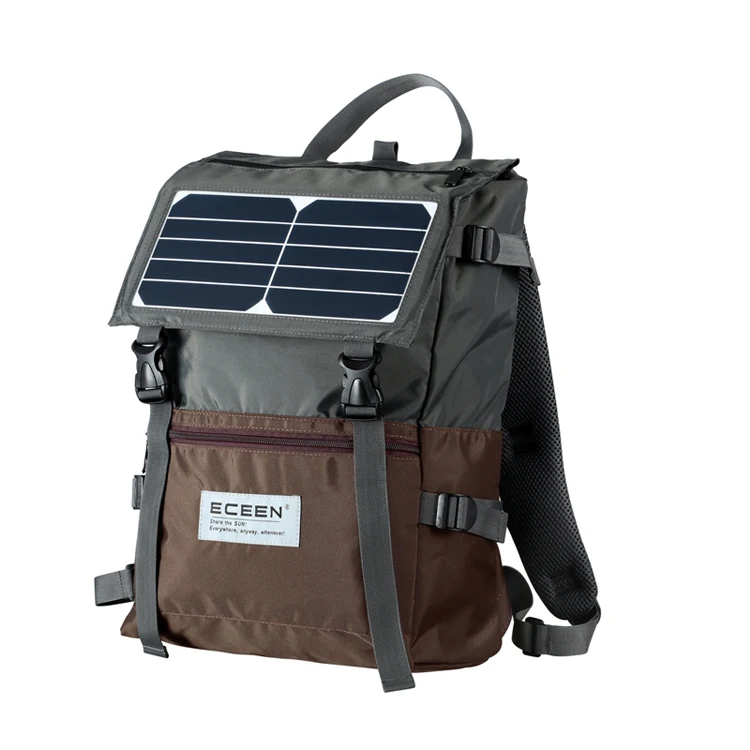 Peruanos inventan una mochila fabricada con plástico reciclable y con un panel  solar incorporado
