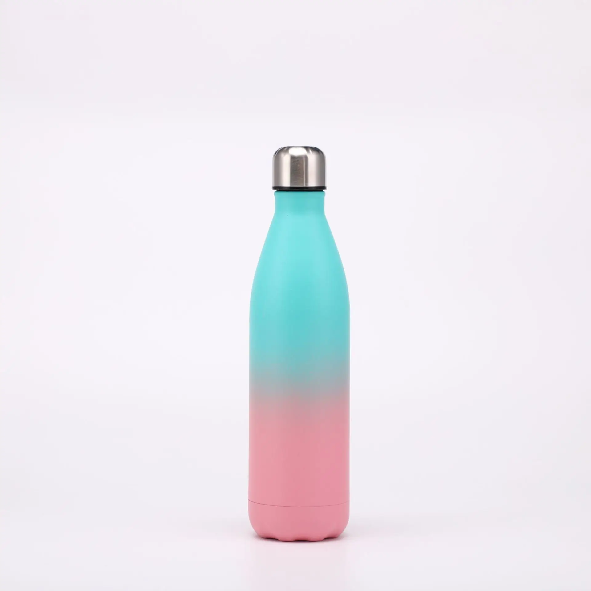 

Latest style touch press water bottles morden popular wine stainless steel bowling tumbler for school with firm lid and strap, Custom