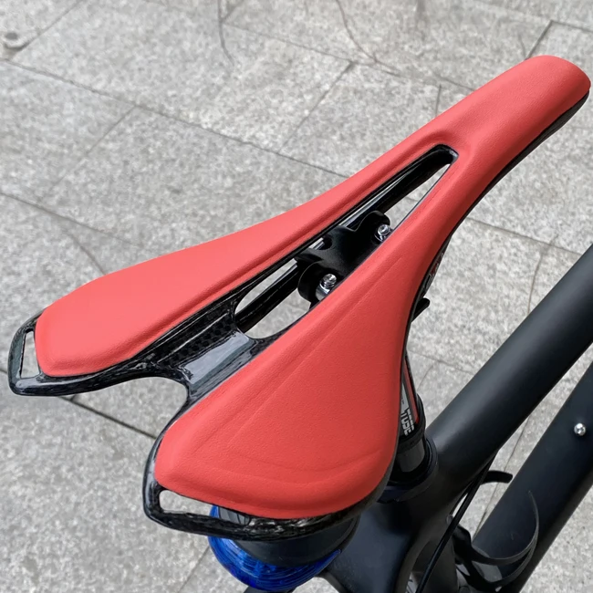 

Bike seat red comfortable inbike bike leather saddles cover cruiserseats cycling mtb bicycle cycle dimension saddle, White / black / red