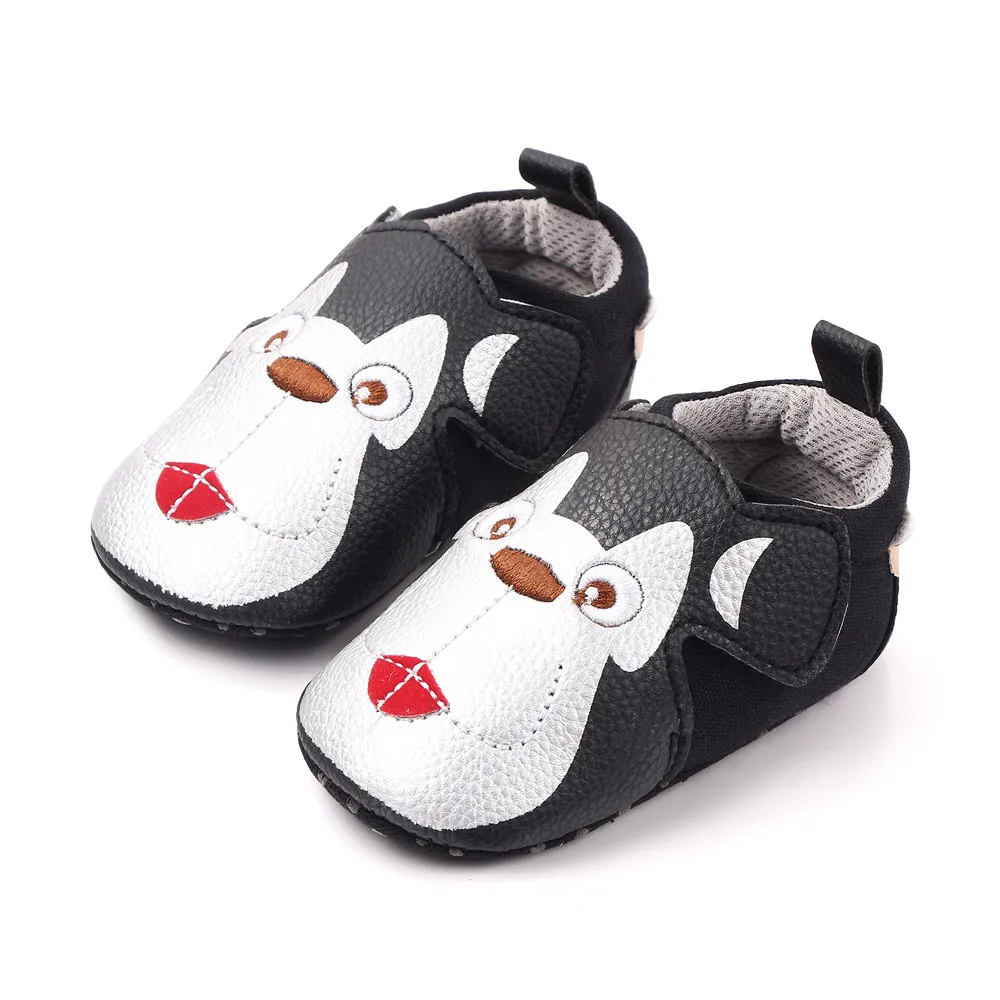 Lovely Dog Design Baby Shoes Boy Girl Walking Shoes Children Casual Shoes Wholesale manufacture