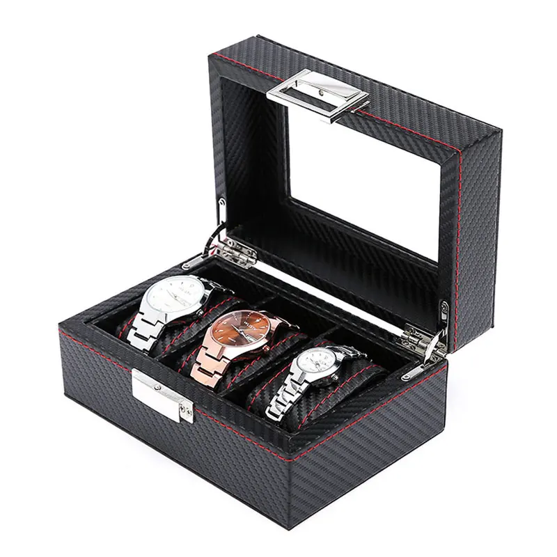 

Small Luxury Watch Box Custom Logo Black Cardboard Paper Gift Packaging New Design display Box For RolLexable Watches