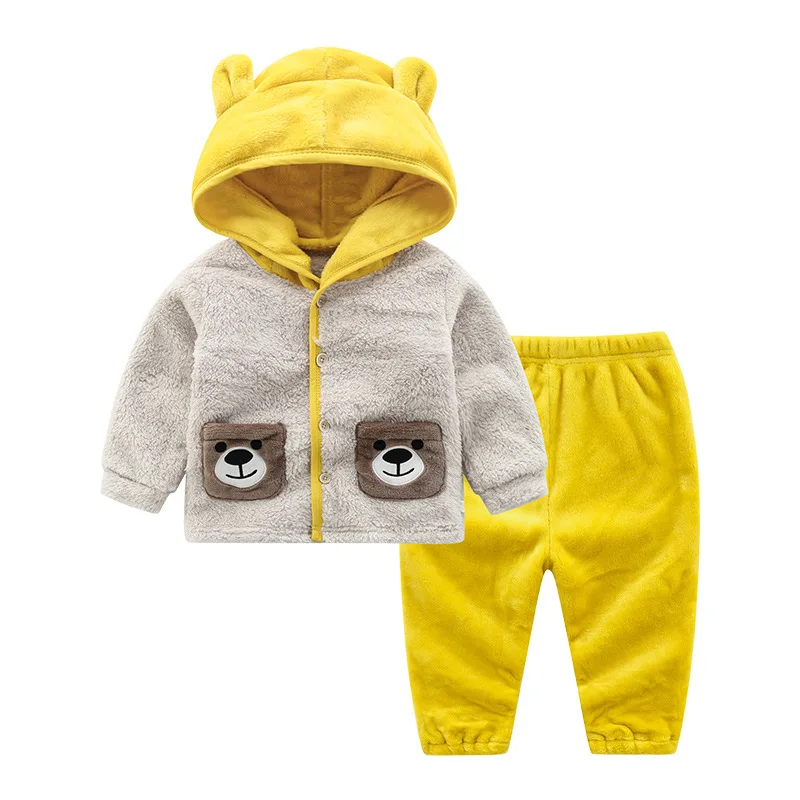 

Winter Children's Super Soft And Thick Home Wear Korean Pajamas
