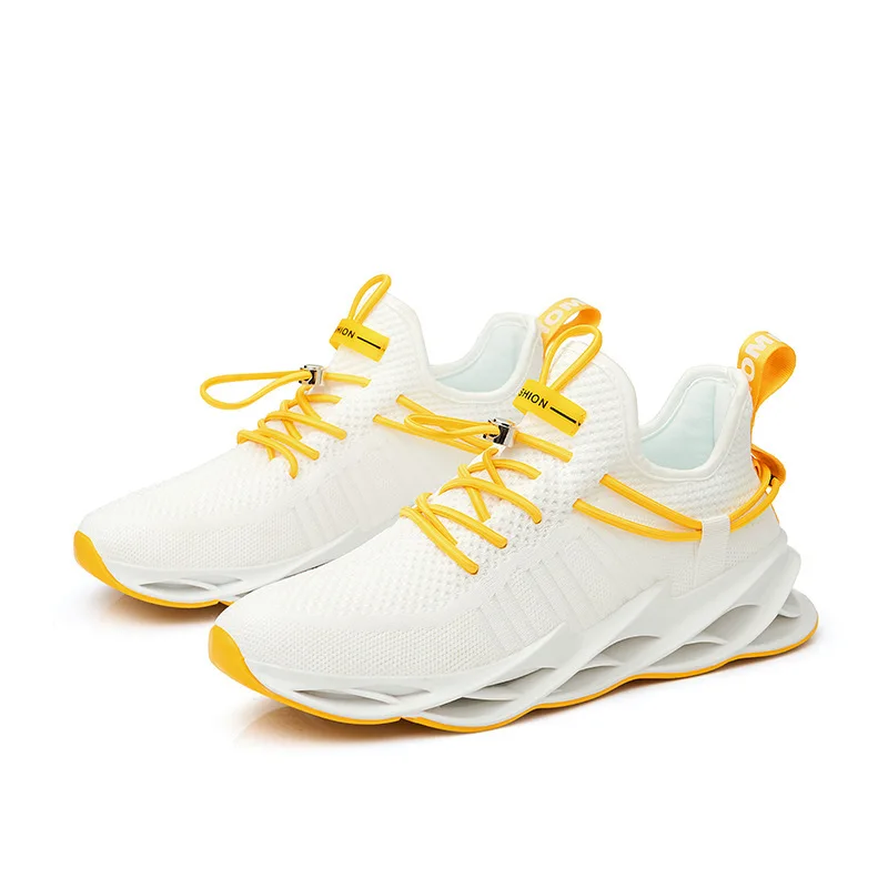 

Custom Footwear Fly Knitting Sport Running Casual Shoes for Men