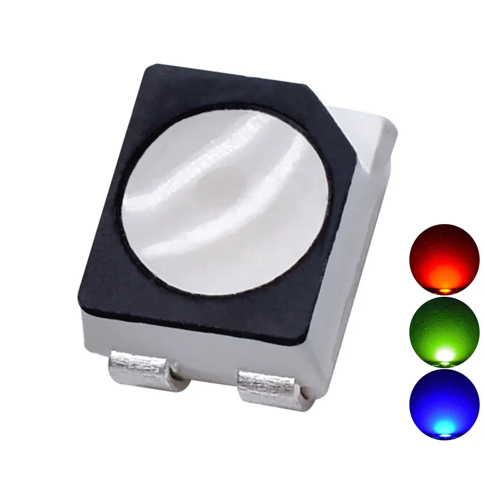 Czinelight Factory Wholesale Price Tri-color SMD 3528 RGB Gold Line Led Lighting Emitting Diodes