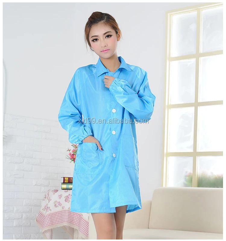 jacket coverall workwear color green gown anti static garment work suit esd coat cleanroom smock anti-static antistatic clothe