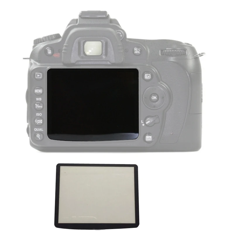 

External Outer LCD Screen Protective Repair parts For NikonD80 D90 D200 D300 D3000 D3100 D3200 D3300 D5000 D5100 D7000SLR