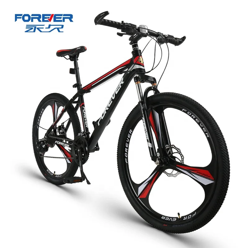 

FOREVER Chinese Cheap 24 /26 inch bicycles Aluminum alloy frame 24 Speed magnesium alloy wheel Off Road Mountain Bike