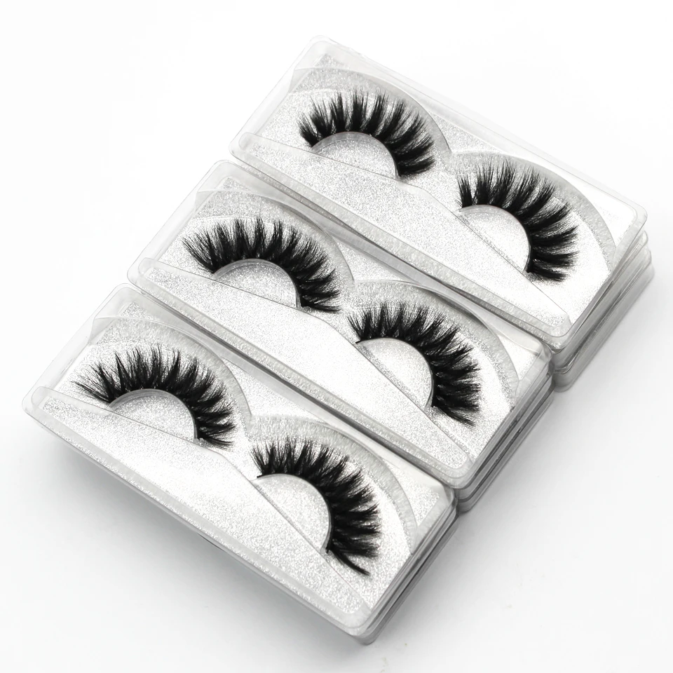 

Damepail Eye Lashes Natural, Faux Mink Eyelash Vendors Bulk 100% Handmade, Wholesale Eyelashes 3d With Packaging Hot Selling, Natural black