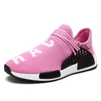 

China Supplier Custom Brand Big Size Human Race Breathable Men NMD Shoes Women Asia Fashion Sports Shoes