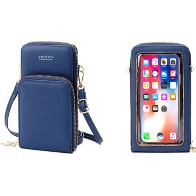 

Hot Selling Pu Leather Mini Women Ladies Handbag Fashion Small Mobile Phone Shoulder Messenger Bag, Multiple colors