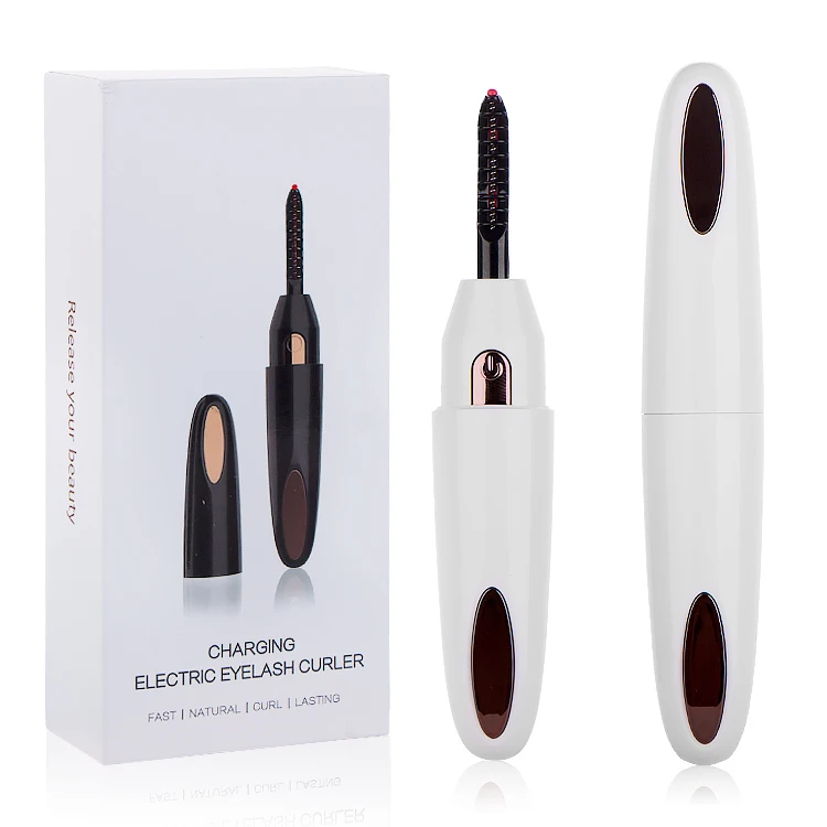 

Lcd Display 4 Temperature Gears Safety Rechargeable Quick Long-Lasting Eyelash Natural Curling Tool