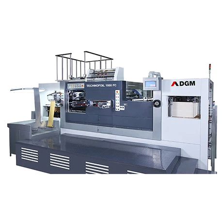
China Manufactory foil stamping and die cutting machine automatic embossing die-cutting & hot 