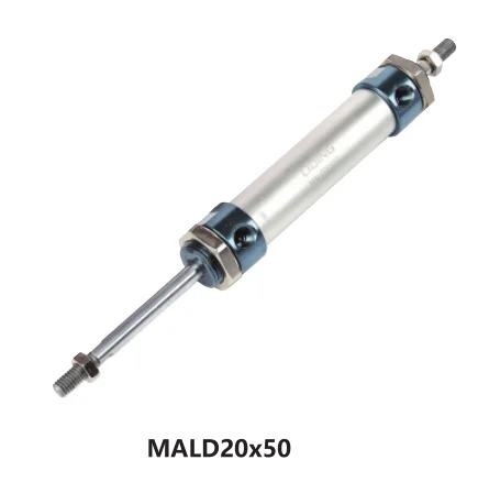 
LIDING Brand MAL series aluminium Double-acting air pistons Small Pneumatic Air Cylinder 