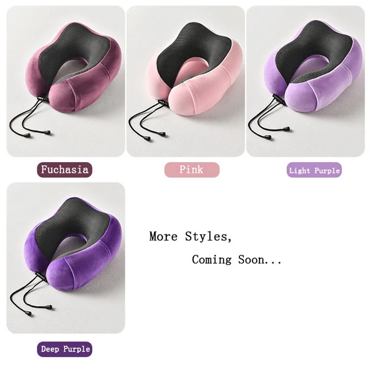 Neck Pillow Wholesale With Custom Logo Neck Message Memory Foam Travel