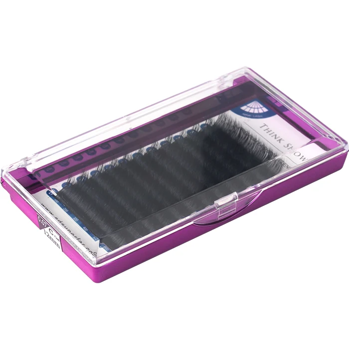 
Factory supply wholesale J B C CC D DD L Curl private label silk eyelashes extension with cheap price 