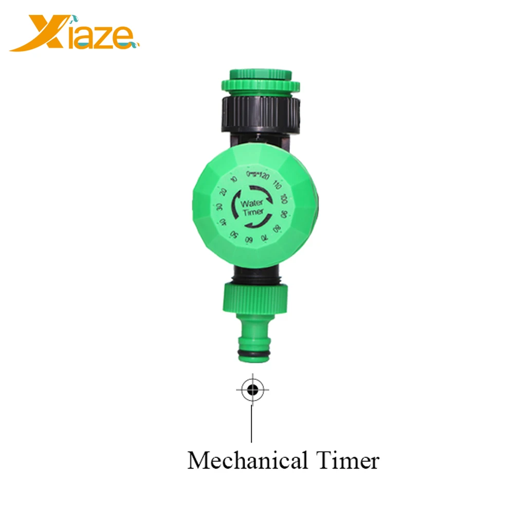 

Mechanical Garden Water Timer for Hose Faucet Watering Sprinkler Filter drip irrigation Accessories Kit, Black