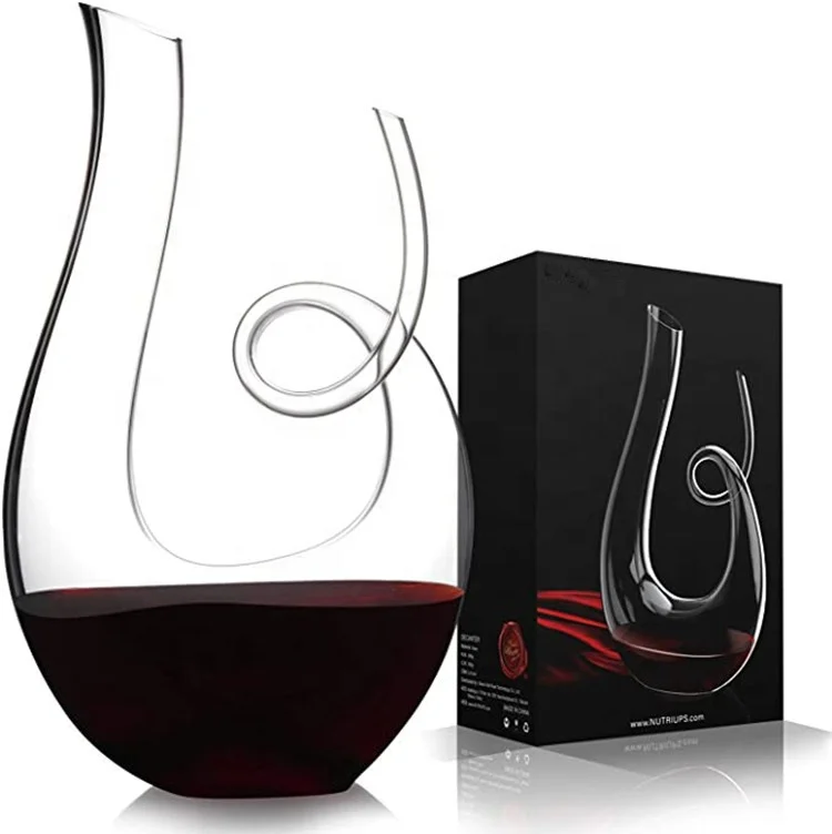 

Wholesale New Unique Crystal Hand Blown Wine Decanter