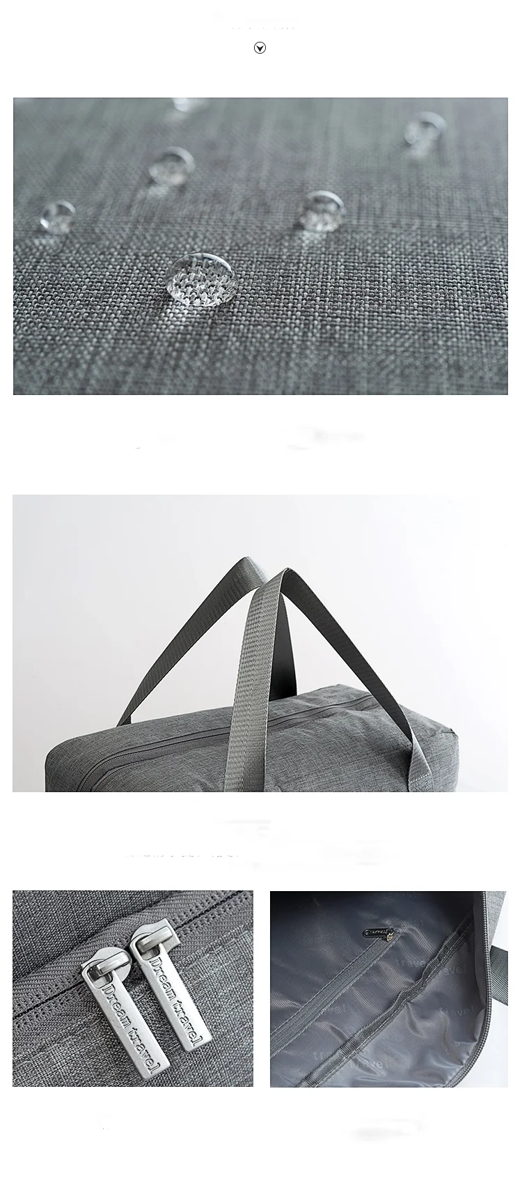 plain duffel bag