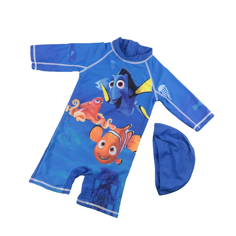 

high quality custom kids cover up swimwear boy fashion swimsuit