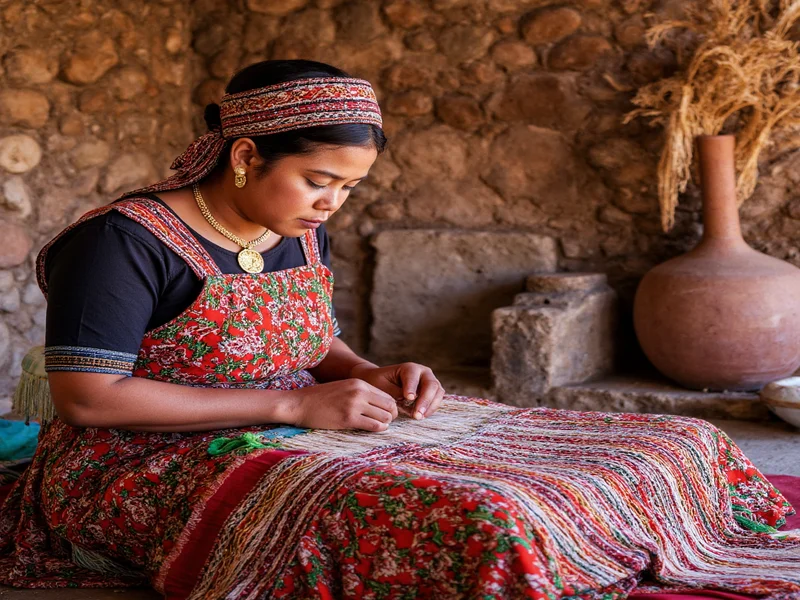 Traditional weaving techniques preserving cultural heritage