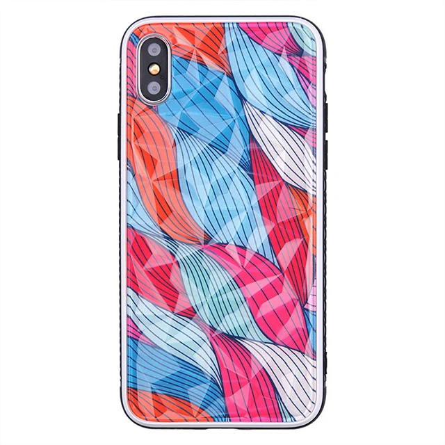 

Accept customization for iPhoneX diamond grain TPU PC material phone case, Multi