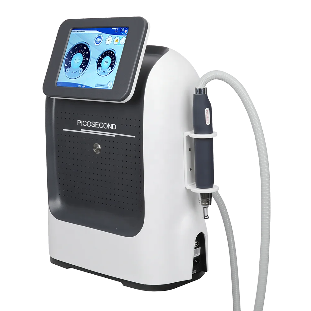 

Portable 532 755 1064 1320 nm Picosecond Pico Q Switched Nd: Yag Laser Tattoo Removal Machine For Salon Use