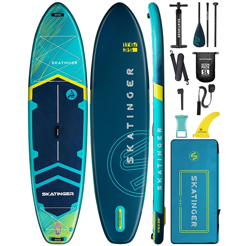 

skatinger Dropshipping All Round Padel Surf Sup Inflatable Paddle Board Standup Paddle Surf Paddle Board for sale