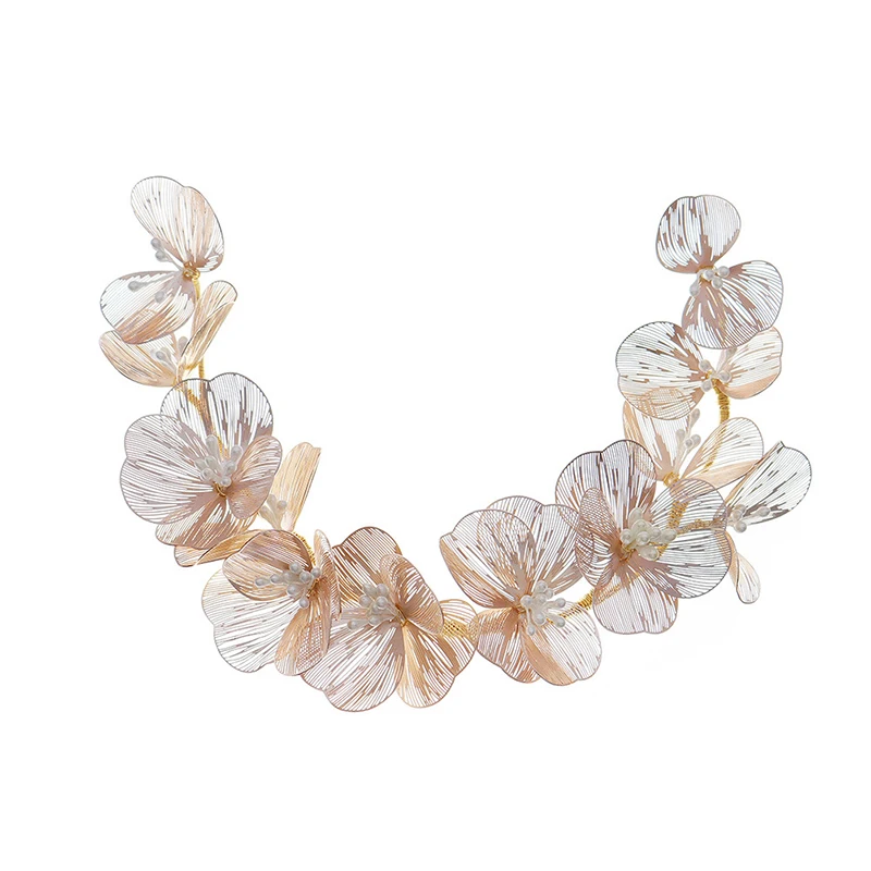 

New Design Gold Wedding Hair Accessories Bridal Hairband