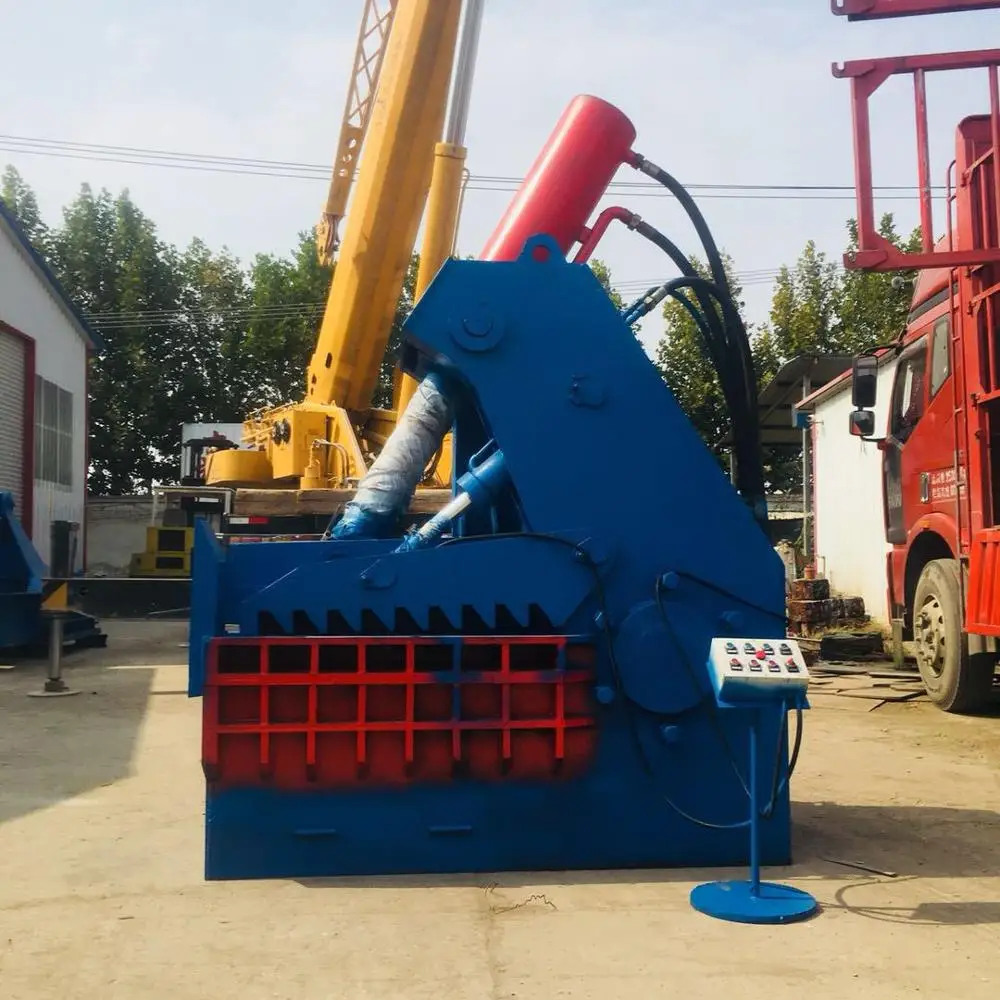 high efficiency tiger type cutting machine scrap m