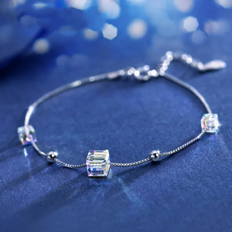 

Simple design women's simple bracelet jewelry making glass beads india bracelets