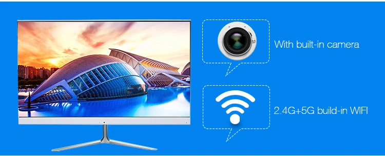 cheap new curve 23'' i7 16gb desktop all in one pc