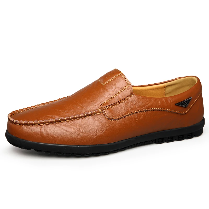 

New Style mens leather shoes Hot Sale casual shoes High Quality Men Loafer Mocassin Shoes Leather