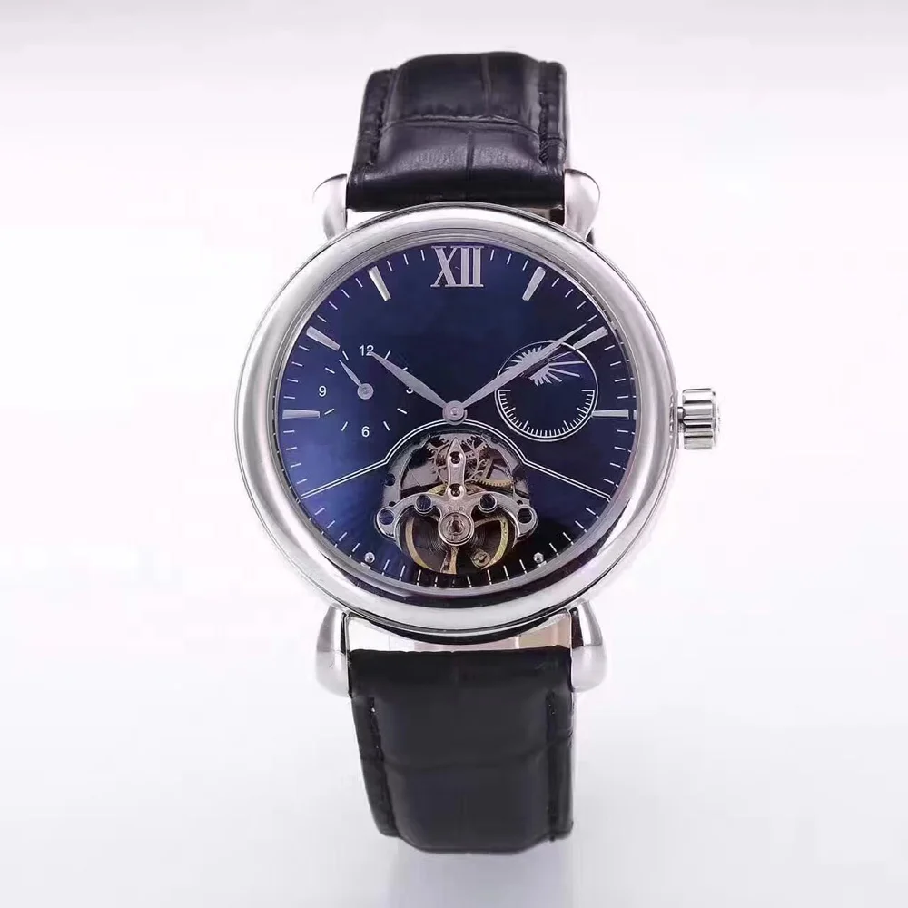 

Moon Phase Watch Custom logo men automatic Stainless steel back Wristwatches watch charms packaging box watches india