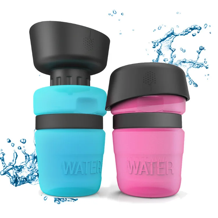 

Eco-friendly BPA free LDPE Dog Water Bottle With Bowl