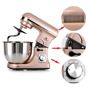1000W 5L Planetary Dough Kneading Stand Mixer of Kitchen Appliances, kitchen ,planetary support,1000W, robot multifunction