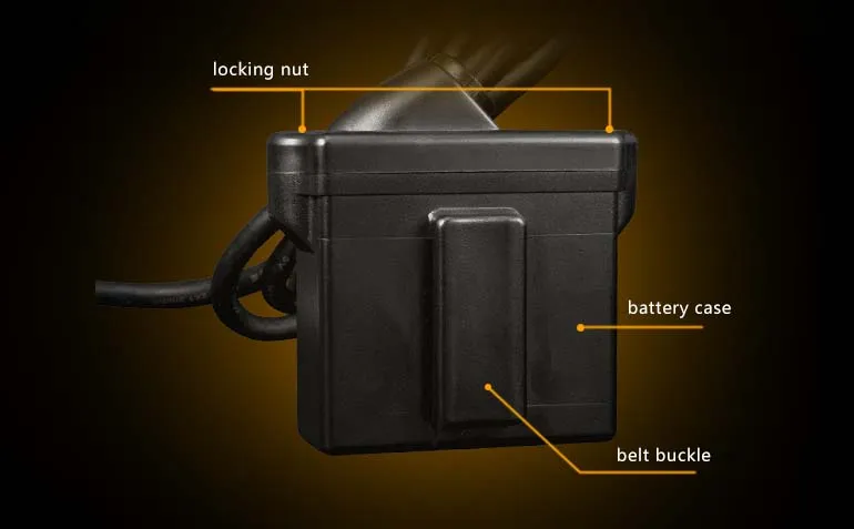 KL5LM flashlight & torches mining helmet light lampara minera mining headlamp miner cap lamp 