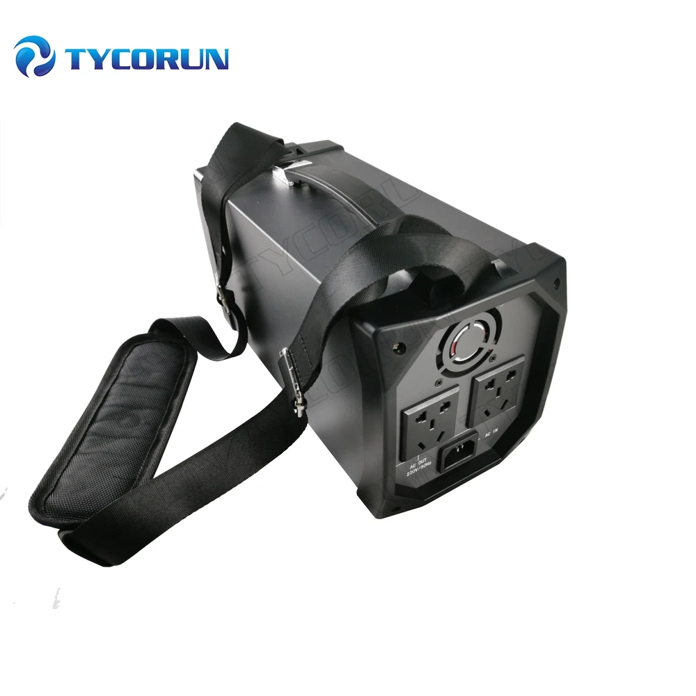 

Tycorun Energy Storage System Lithium Battery Portable Power Station Solar Home Generator with AC and DC Outputs Devices