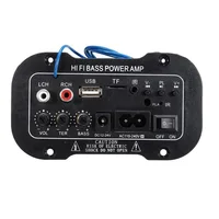 

30W bluetooth Amplifier Board Audio Amplificador USB dac FM radio TF Player Subwoofer DIY Amplifier For Motorcycle Car Amplifier