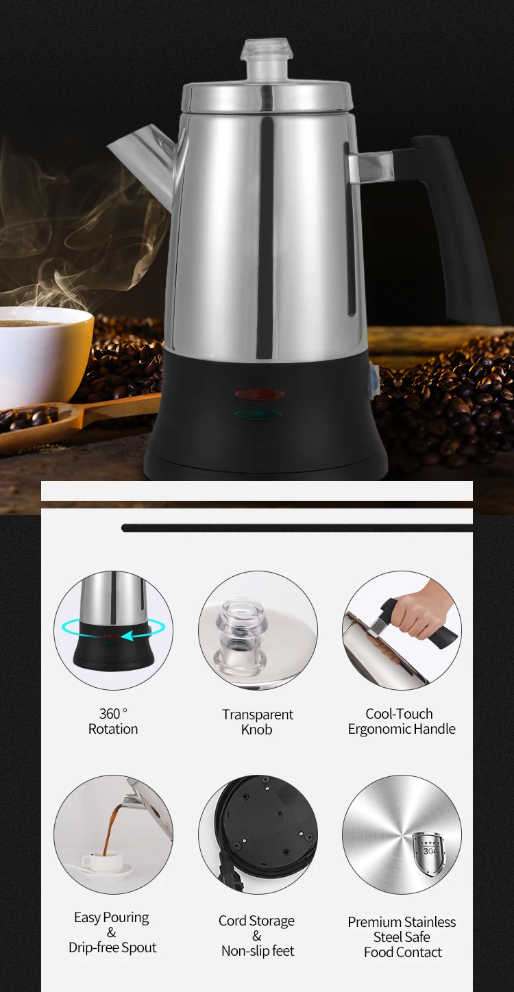 multifunctional hotel smart appliances set scale 900ml tray electric coffee and tea kettle electrical with electric kettle