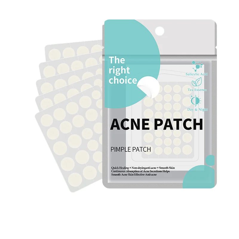 36 Patches/Sheet Round Hydrocolloid Acne Pimple Patch Targeted Spot Treatment for Pimples
