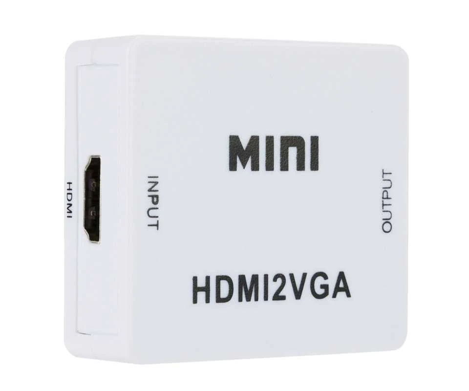 

2021 Factory Wholesale High Quality Other Home Audio Mini Hdmi to Vga Adapter Cable Male to Famale Converter