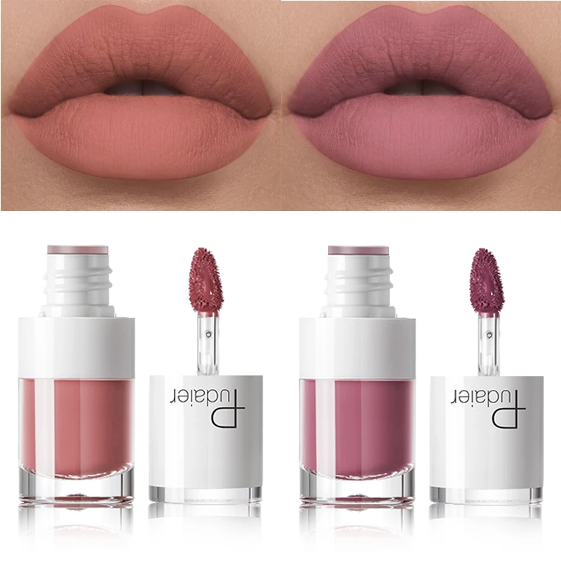 

Hot Pudaier Mini Lipgloss Matte Velvet Waterproof Long Lasting Liquid Lipstick 16 color