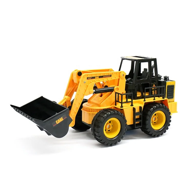 

Engineering ConstructIon Loader Bulldozer Toy Remote Control RC Truck for Kids