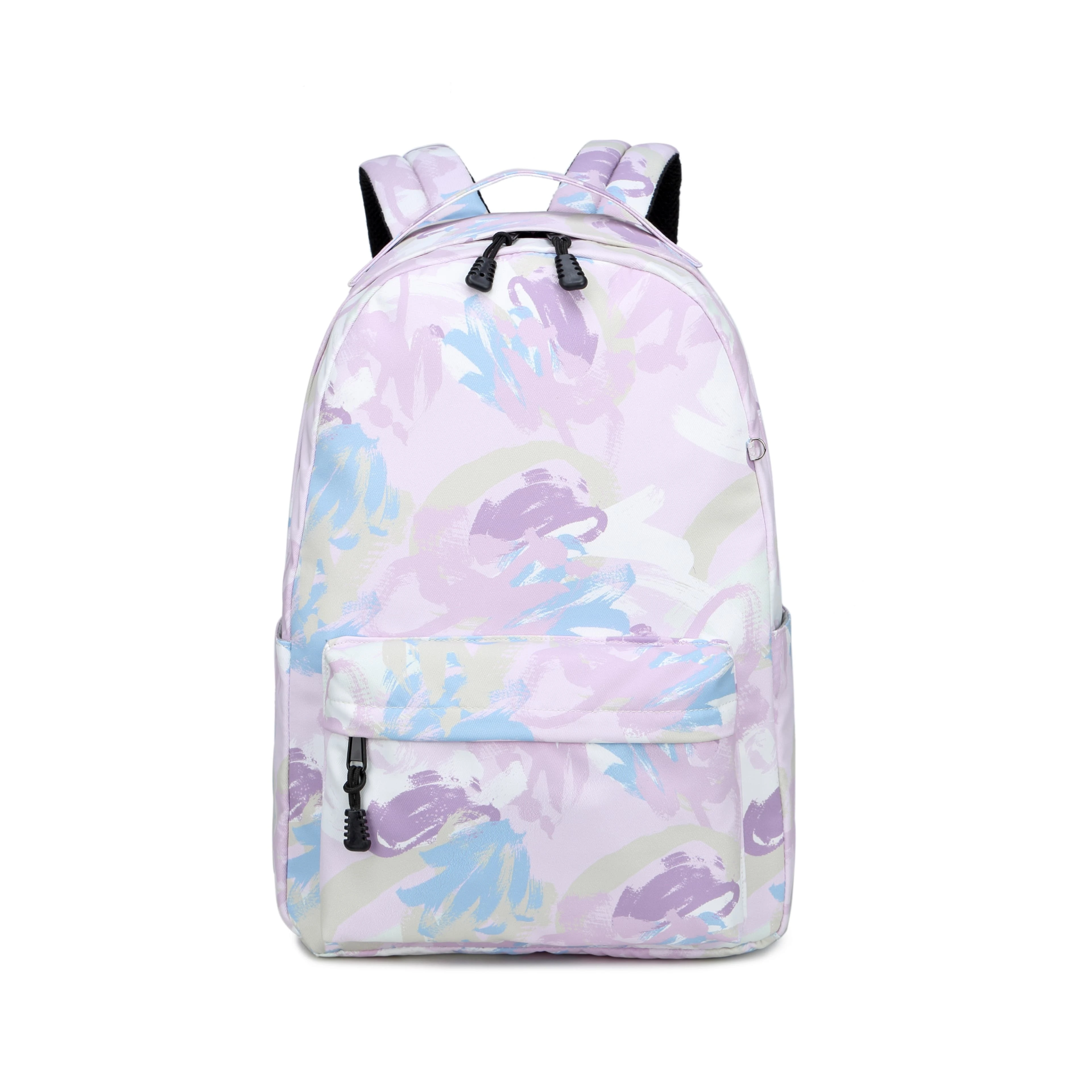 

Shoulder backpack 2021 new fashion trend graffiti print backpack canvas student school bag, Gradient colours